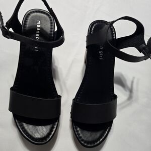Madden Girl Black Sandals